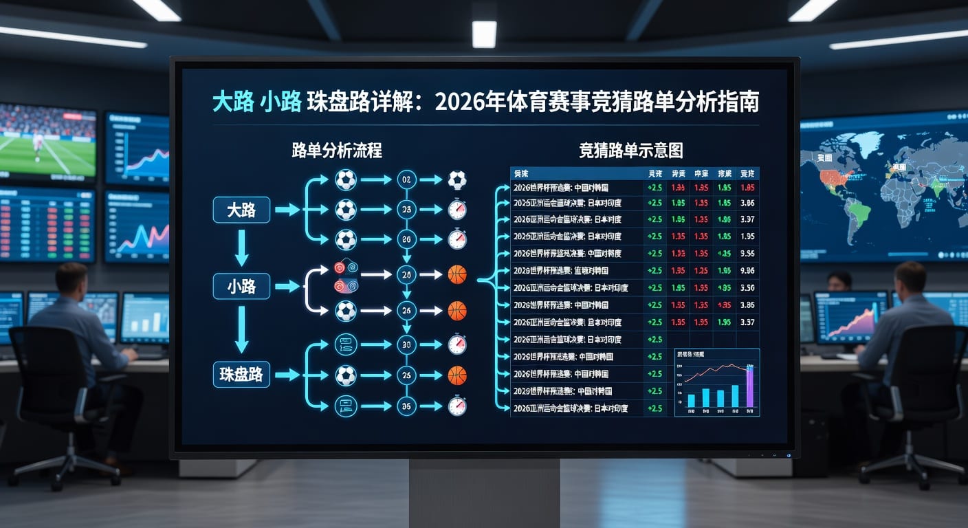 大路投注技巧解析｜开云VIP赛前趋势观察