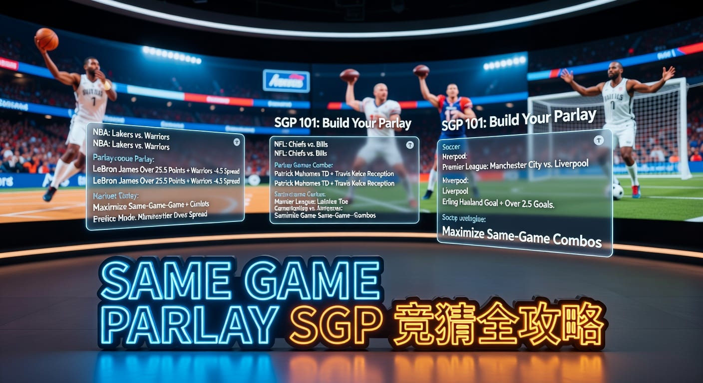 same game parlay SGP：投注技巧与风险拆解