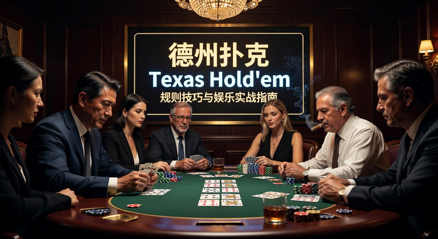 德州扑克 texas hold'em 实战玩法解析